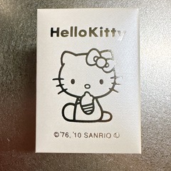 希少☆ハローキティ☆誕生３５周年記念☆ホワイトセラミック☆未使用☆の画像