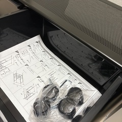 アイリスオーヤマ チェスト付き ハンガーラック 新品の画像