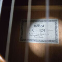 YAMAHAクラシックギター 演奏動画あり C-325の画像