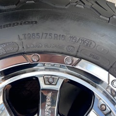 16インチMKWホイール×BFグッドリッチタイヤ5本セット　265/75R16！ の画像