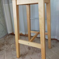 【IKEA】ハイスツール　カウンターチェア　NILSOLLE ニルソッレ　74cmの画像