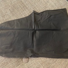 携帯用靴カバー ラテックス 防水 雨具 ブラック 2個セット 新品未使用の画像