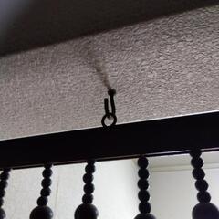 昭和レトロな珠暖簾の画像
