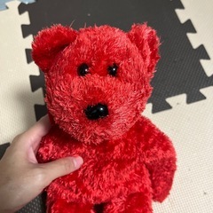 ぬいぐるみ　くま　テディベア　ピンク　おもちゃの画像