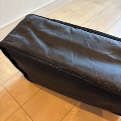 スポーツバッグ　無地　ブラックの画像
