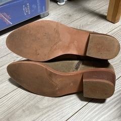 本革ブーツ24センチの画像
