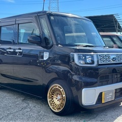 【支払総額29.8万円】激アツ！鬼カスタム♩h26年式ウェイク 車検令和7年12月機関良好 内外装良好！ フルセグTV Bluetooth 即日納車ok エアコンバッチリ♩の画像