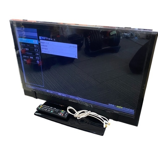 三菱 MITSUBISHI 液晶カラーテレビ LCD-32LB3 2013年製 保護パネル付き