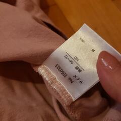 size140　ワンピース&半袖シャツの画像