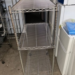 I2507-532 Luminous 3段メタルラック キャスター付き 中古の画像