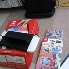 Nintendo SWITCH 有機 EL　＋　マリカ8の画像