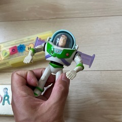 ふでばこ　バズ・ライトイヤー　可動式オモチャの画像