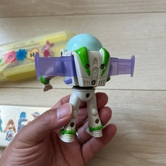 ふでばこ　バズ・ライトイヤー　可動式オモチャの画像