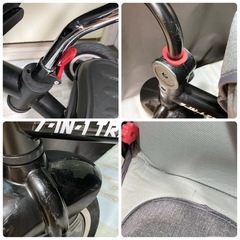 besrey 7IN1 TRIKE 持ち手付き 三輪車 ベビーカーの画像