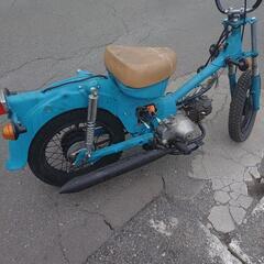 MD90 カブ　カスタム車やレストアベース。エンジン実動でした。の画像