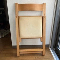 無印良品 折りたたみチェアの画像