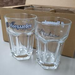 Hoegaarden ガラスコップ 6個セット 25clの画像