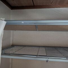 【取引中】伸縮式クローゼット◯高さ194cm◯【Forte】フォルテの画像
