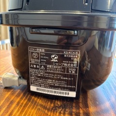 SHARP 炊飯器　３合炊きの画像