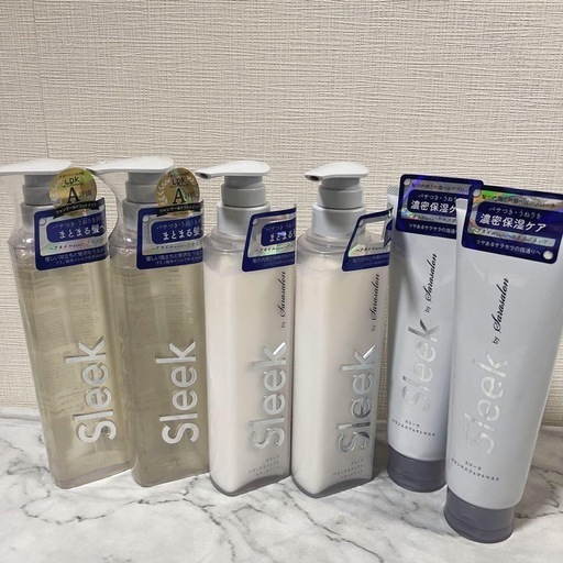【未使用品】Sleek スリーク by サラサロン バランスエフェクト シャンプー トリートメント6点 