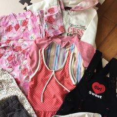 女の子 夏服 22点セット　80〜90の画像
