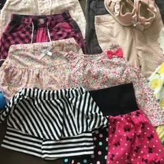 女の子 夏服 22点セット　80〜90の画像
