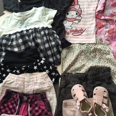 女の子 夏服 22点セット　80〜90の画像