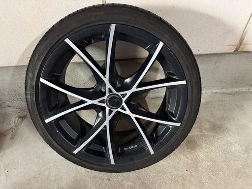 最終価格】M'z speed 18インチホイール、タイヤセット4本 (けん