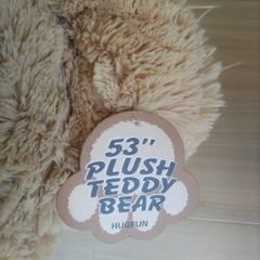 コストコ　大きなクマのぬいぐるみ　🎁おまけの画像