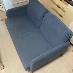 ソファ 2人掛け　IKEAの画像
