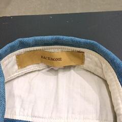 0721-040 backbone　メンズデニムシャツ　Sサイズの画像