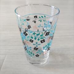 未使用 花柄  コップ 4個セット レトロの画像