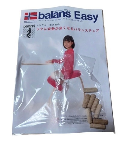 balans Easy バランスチェア ベージュ 美品　バランスイージー　