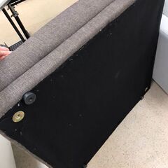 【ジャングルジャングル岩出店】【A793】二人用ソファ ブラウン 中古 家具 和歌山 岩出市 紀の川市 海南市の画像