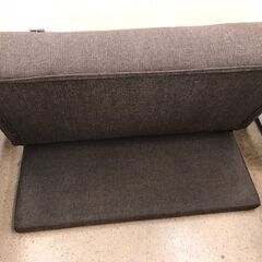 【ジャングルジャングル岩出店】【A793】二人用ソファ ブラウン 中古 家具 和歌山 岩出市 紀の川市 海南市の画像
