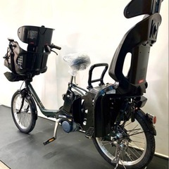 1年保証 送料無料 新品部品多数　新型　パナソニック　20インチ　カーキ色　電動アシスト自転車 g725の画像