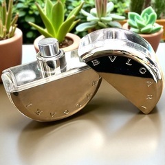 美品 BVLGARI オムニア クリスタリン 香水 シルバー