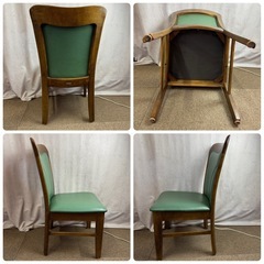 ① カリモク家具 ダイニングチェア チェア 椅子 カリモクチェア ダイニングチェア アンティーク家具 アンティークチェア 日本製 カリモクの画像