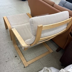 リユースのサカイ東金店　IKEA ポエング（オットマン付き）　TJ13394の画像