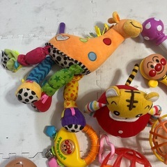 赤ちゃんのおもちゃ11点の画像