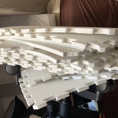 60センチ幅　クッションマット20枚くらいセットの画像