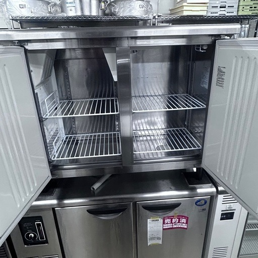 6235【程度良好】2015年製 フクシマ テーブル型冷凍冷蔵庫 コールド