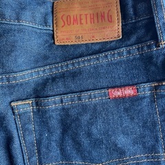 somethingサムシングジーンズメンズの画像