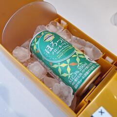 ビールクーラー　と　ビアグラスの画像