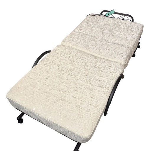 電動ベッド 介護ベッド 折りたたみ電動ベッド リクライニング  組み立て不要