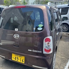 ミラ cocoa プラスX 車検残有り タイヤ4本新品交換済みの画像
