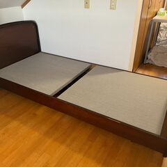 フランスベッド・シングル ※石川県中能登町徒歩15分の場所まで取りにこれる方のみの画像