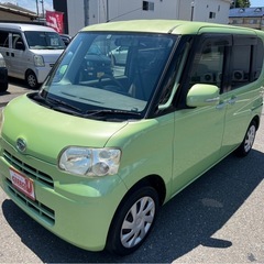 🉐車検８年1月❣️大人気タント❣️たったの９万キロ❣️エアコンバリ効きます‼️自動スライドドア❣️ナビ‼️ミラー型バックカメラ‼️前後ドライブレコーダー‼️良い色ですよ❣️ライト磨き済み❣️の画像