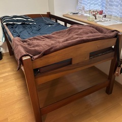 三段ベッド　一段　フレームの画像