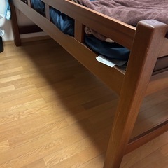 三段ベッド　一段　フレームの画像
